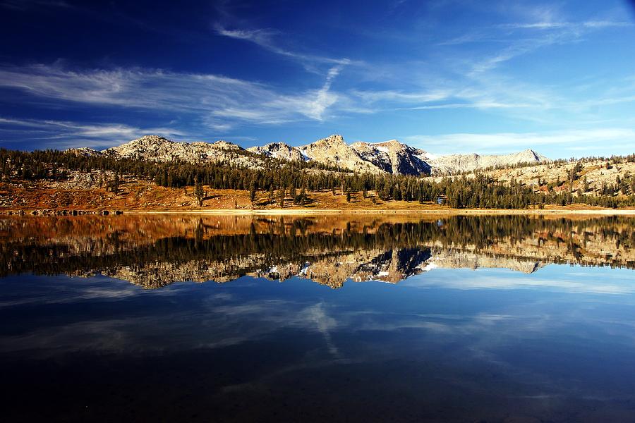 Mountain Photograph - Upper Blue Lake Mirror 3 by Michael Courtney
