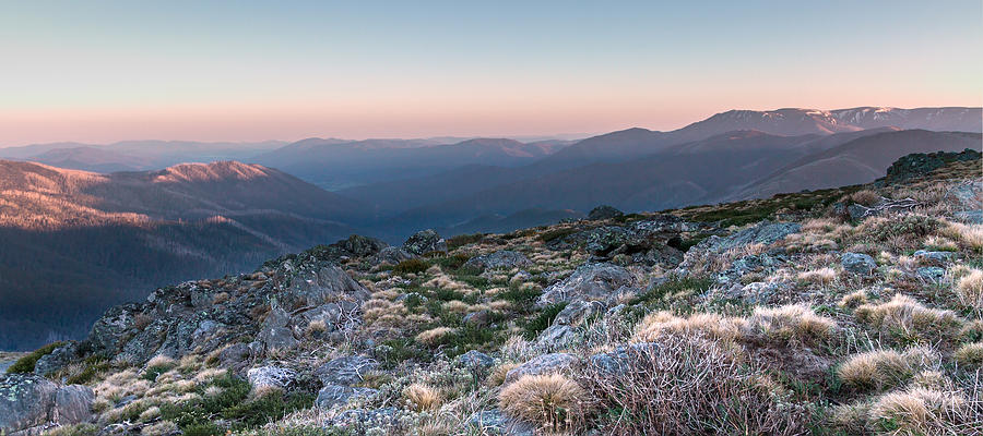 Upper Kiewa Valley Photograph by Mark Lucey