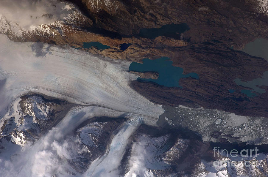 Upsala Glacier, Argentina Photograph by NASA/Science Source