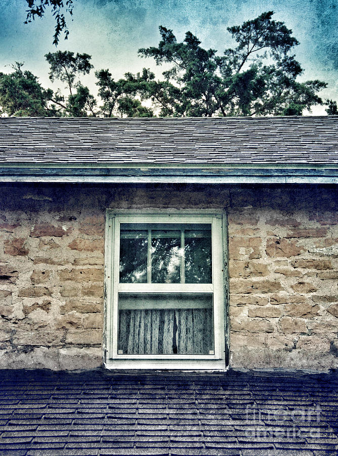 Upstairs Window In Stone House Photograph By Jill Battaglia