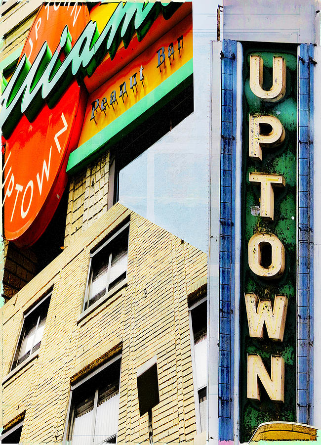 Uptown Signs Digital Art by Susan Stone
