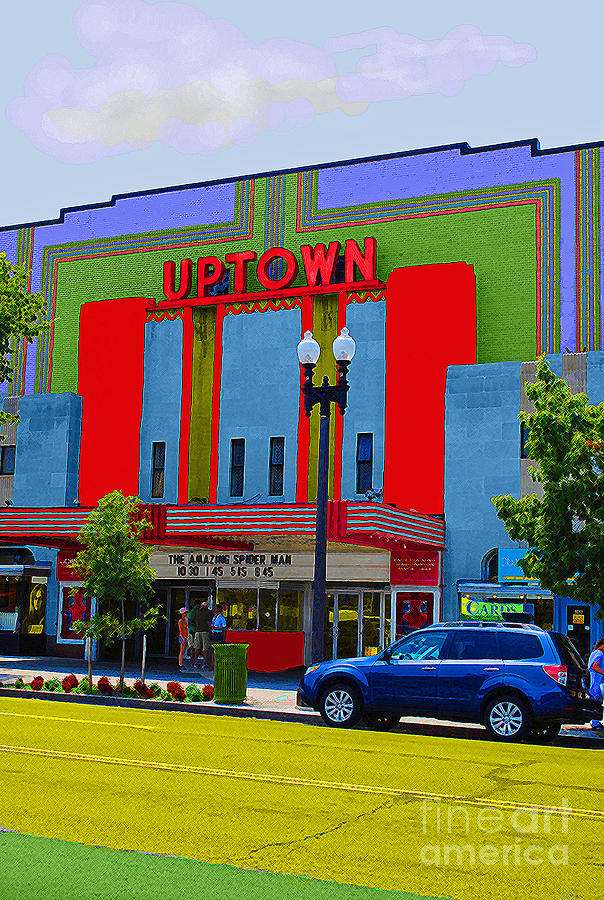 Uptown Theatre Photograph by Jost Houk