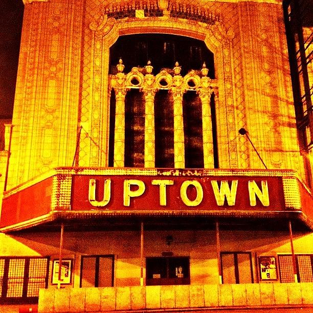 Chicago Photograph - Uptown #uptown #chicago #theatre by David Sabat