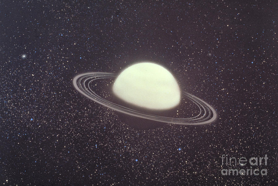 Uranus And Its Rings Photograph by Nasa