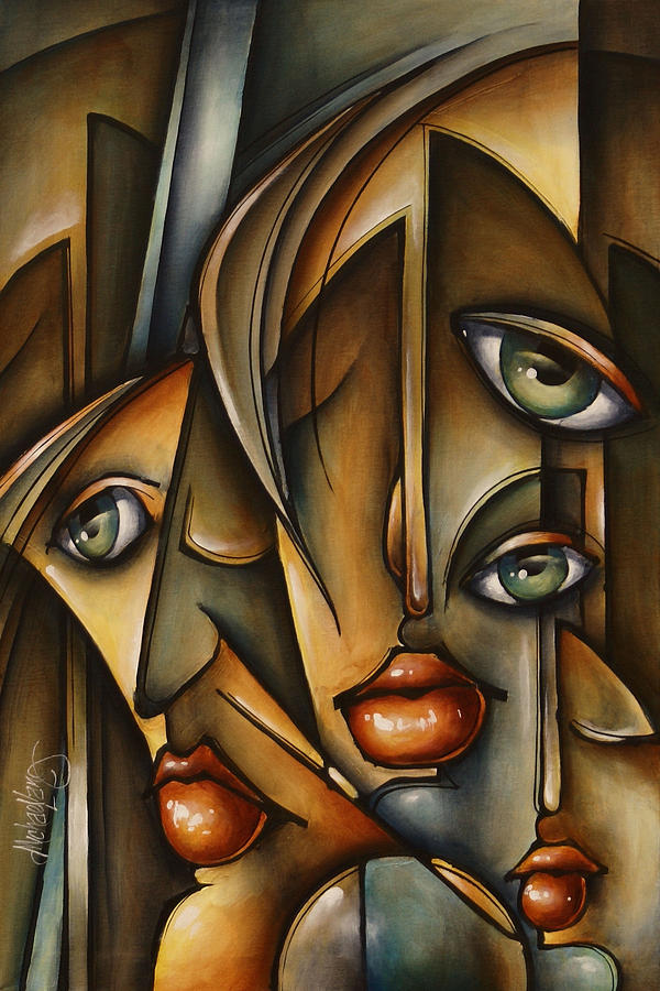 Urban expression Painting by Michael Lang