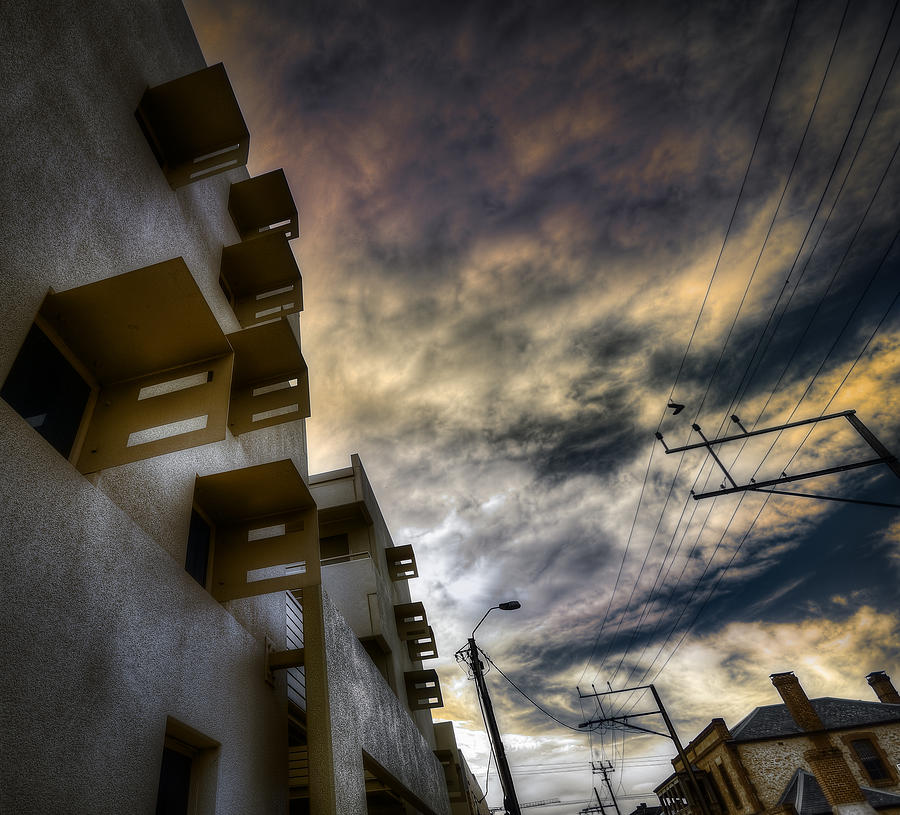 Architecture Photograph - Urban Skyline by Wayne Sherriff
