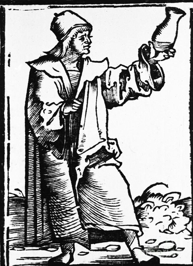 Urine Analysis, 1519 Photograph by Science Source