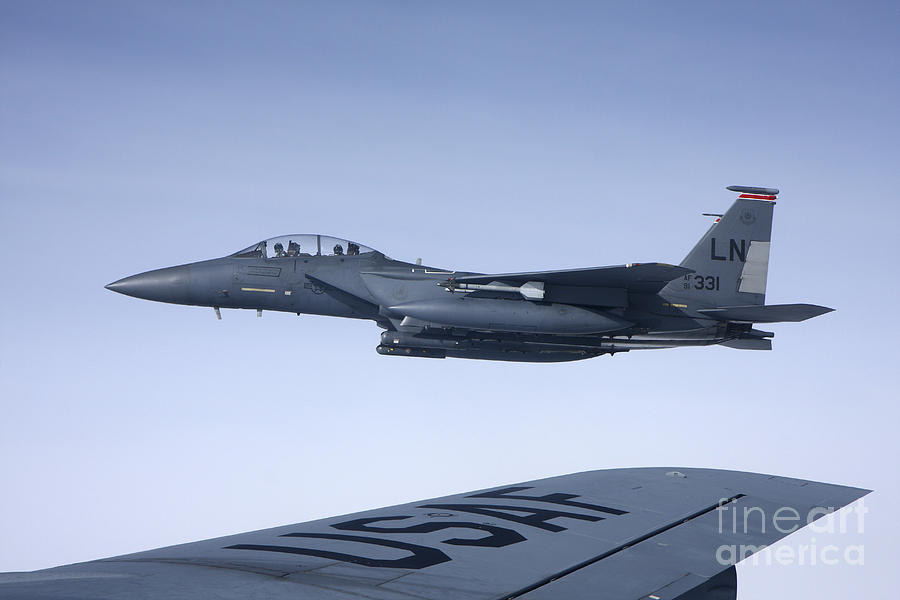 U.s. Air Force F-15e Strike Eagle Photograph by Daniel Karlsson