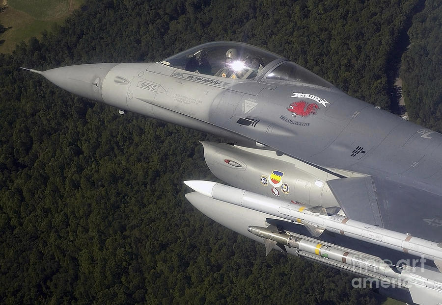 U.s. Air Force F-16 Cj Fighting Falcon Photograph by Stocktrek Images