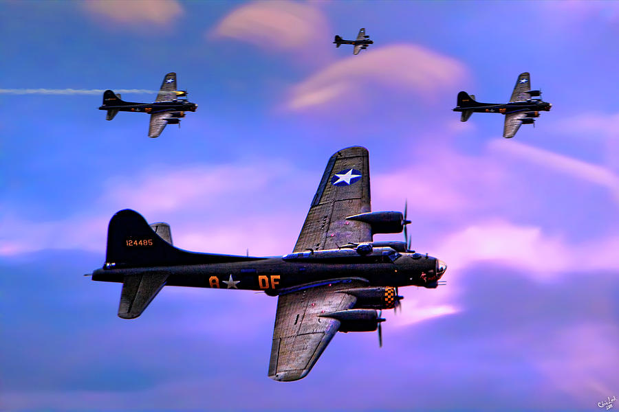 US Army Air Corps B17G Flying Fortress Photograph by Chris Lord
