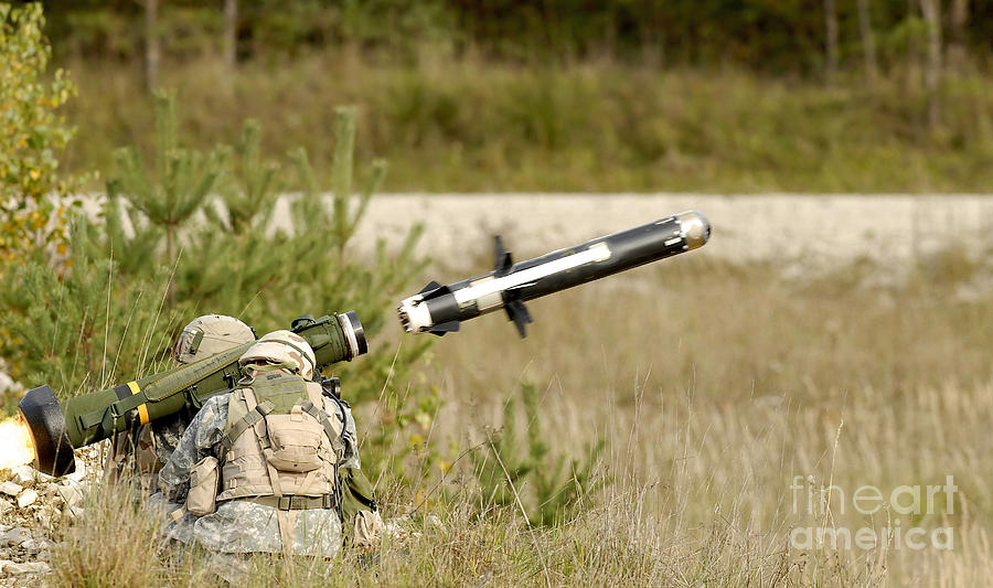U.s. Army Soldiers Firing An Fgm-148 Photograph by Stocktrek Images