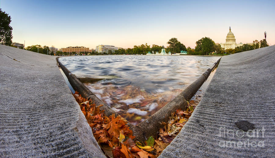 US Capital Reflecting Pond Photograph by Dustin K Ryan