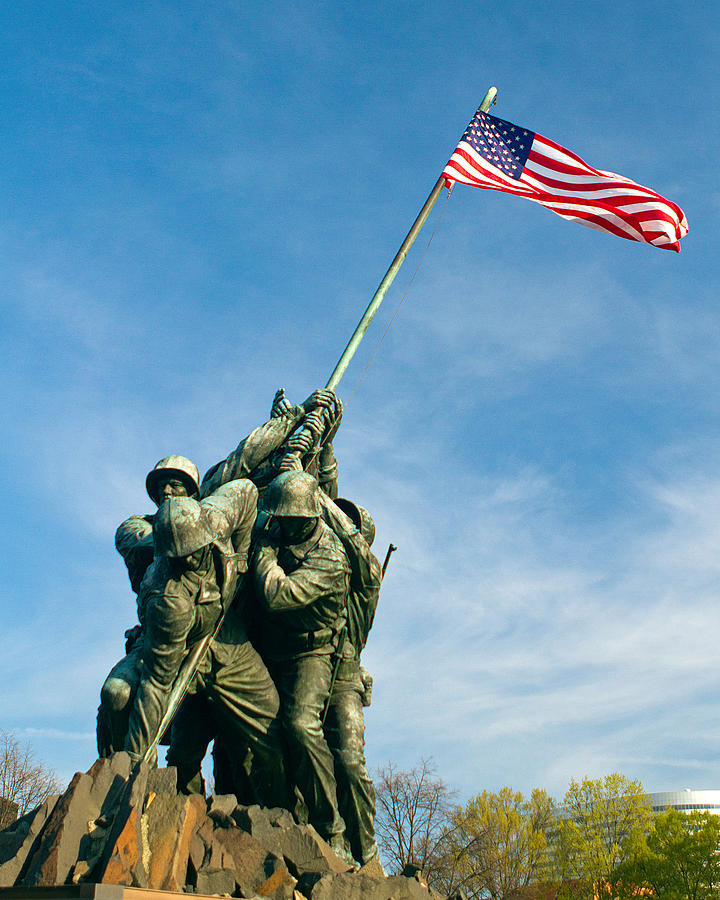U.s Marine Corps Memorial Photograph