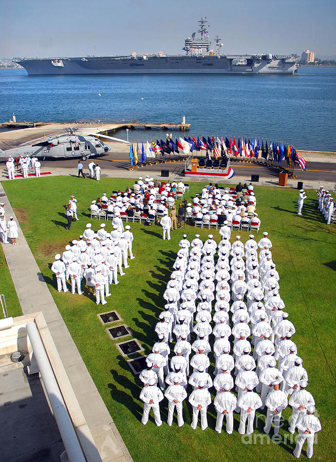 U.s. Navy Sailors Attend An Photograph by Stocktrek Images | Fine Art