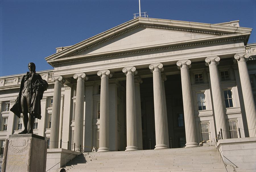 U.s. Treasury Building, Washington, D.c Photograph by Richard Nowitz