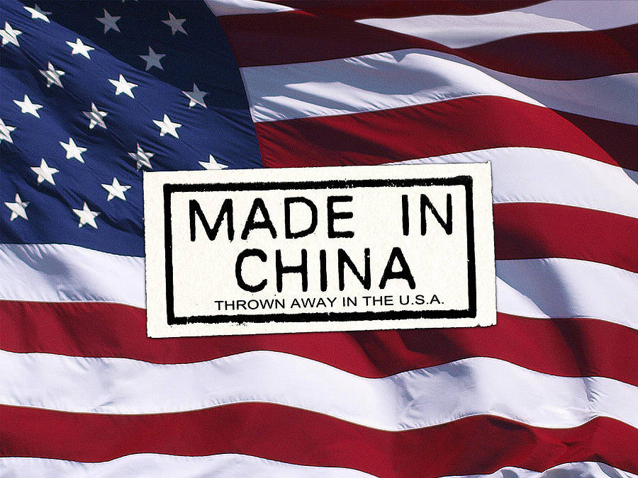 Usa Made In China Photograph by Rein Gillstrom