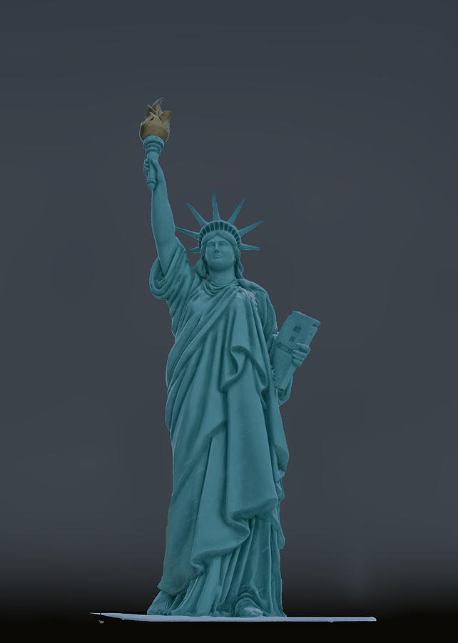 USA Statue of Liberty Photograph by LeeAnn McLaneGoetz McLaneGoetzStudioLLCcom