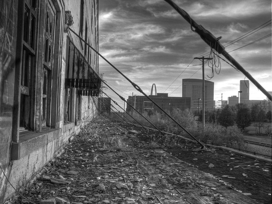 St. Louis Photograph - USAs Most Dangerous City by Jane Linders