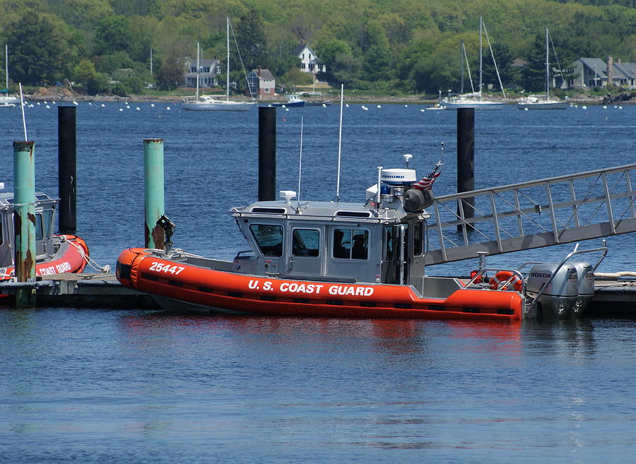 USCG Portsmouth NH Photograph by Lois Lepisto