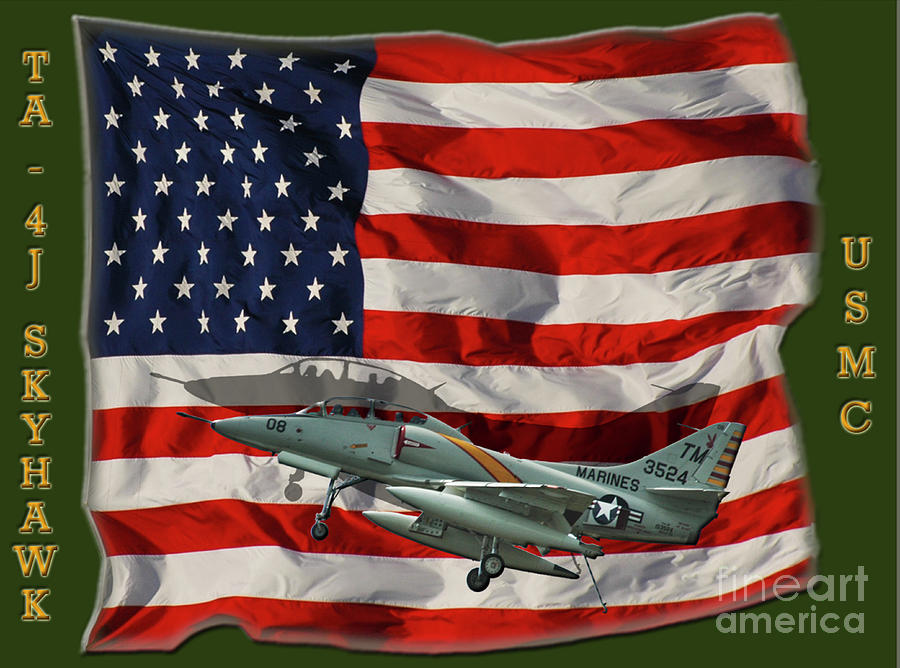 USMC Skyhawk Photograph by Tim Mulina