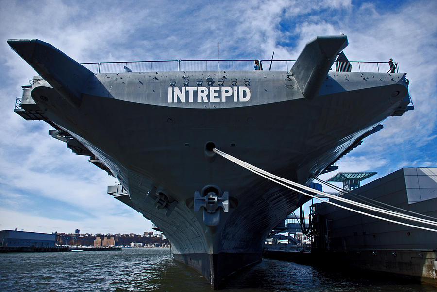 USS Intrepid Photograph by Scott Geyer - Pixels