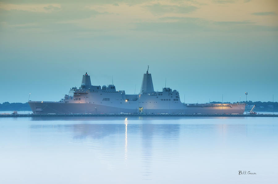 USS New York Photograph by Bill Cannon