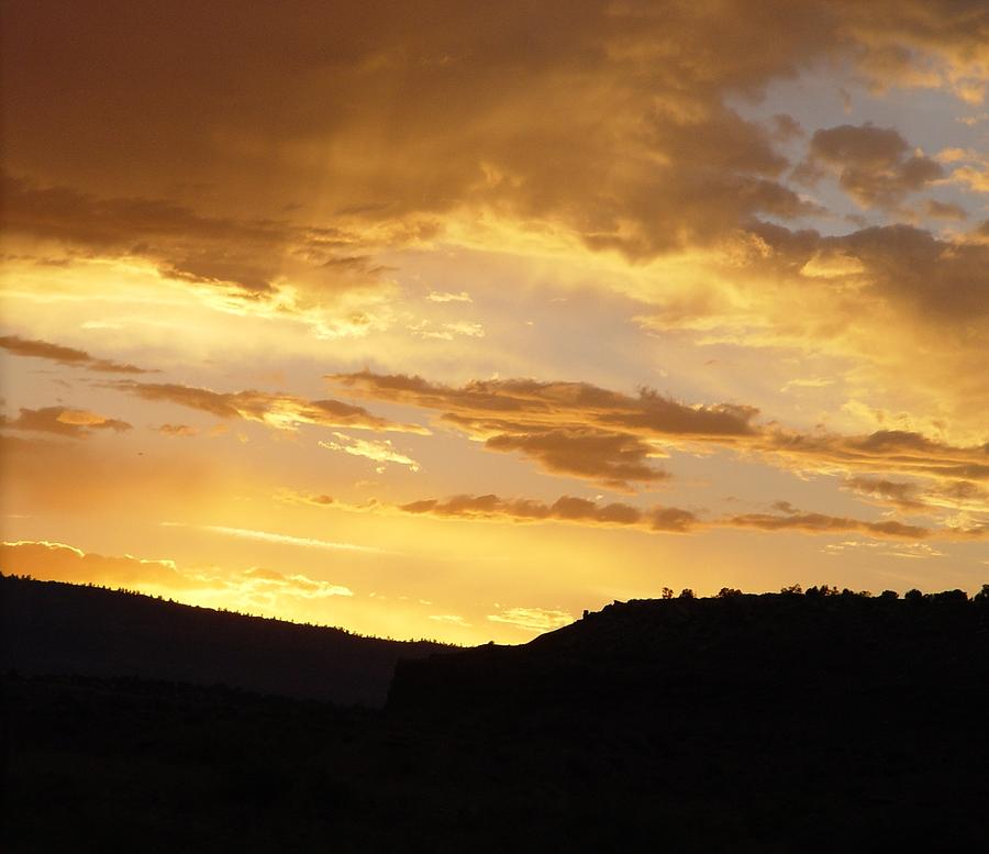 Sunset Photograph - Utah Gold by Elizabeth Sullivan
