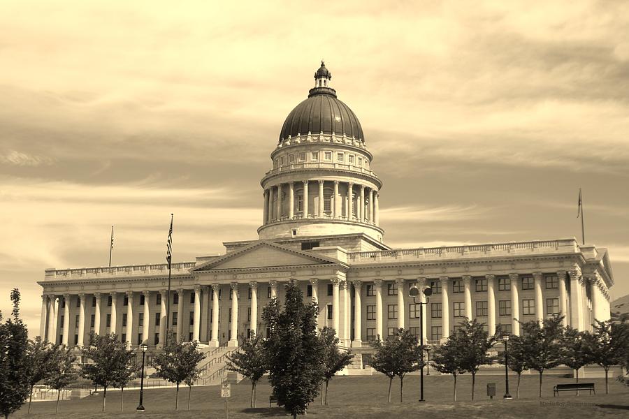 Utah State Capital Photograph by Kristy Jeppson