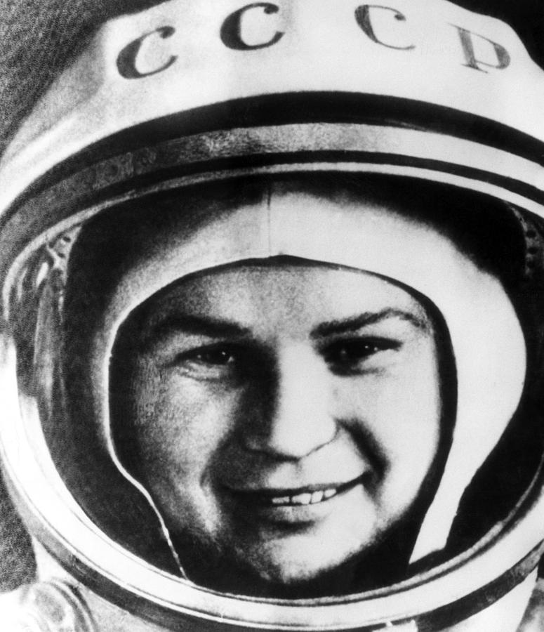 Astronaut Photograph - Valentina Tereshkova, Russian by Everett