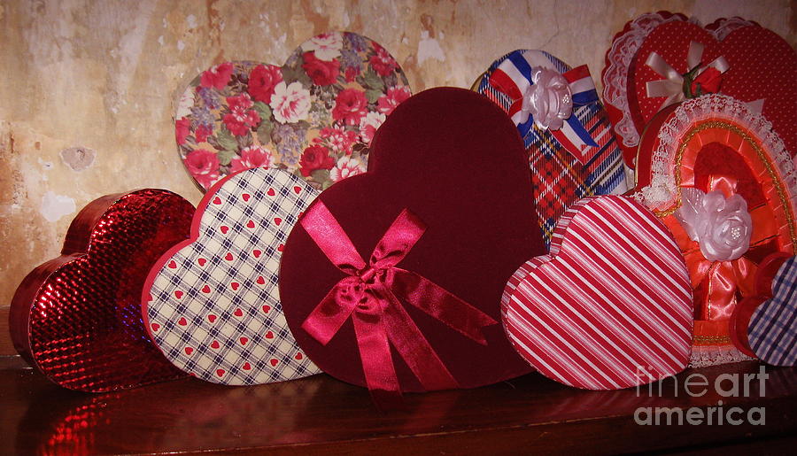 Valentine Hearts Photograph by Nancy Patterson