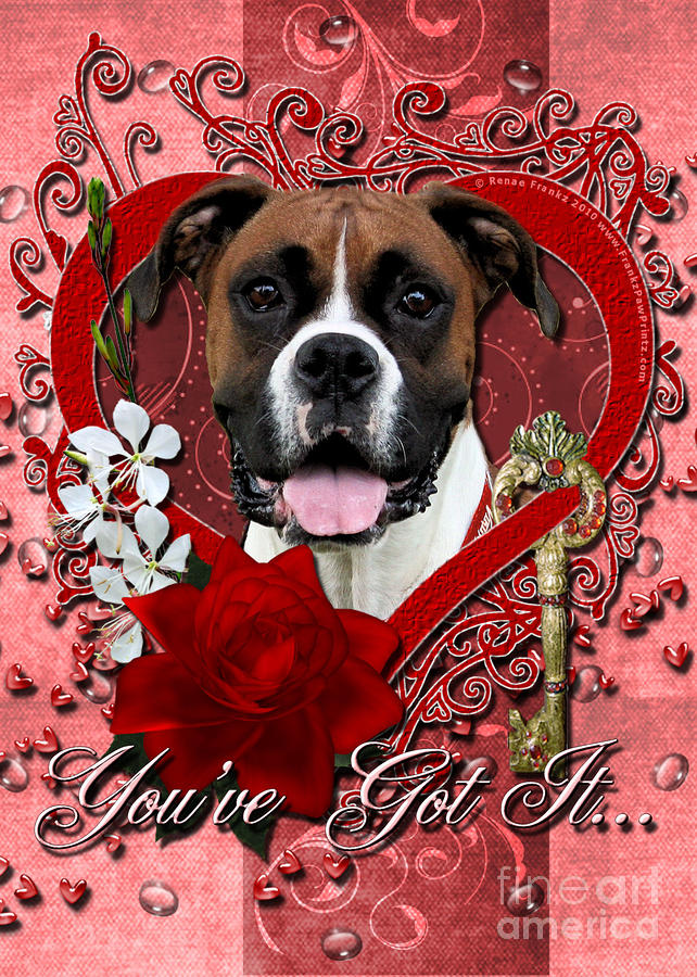 My Pitbull Is My Valentine Jigsaw Puzzle by Me - Fine Art America