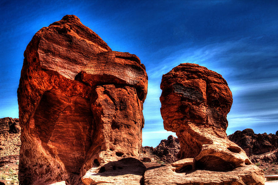 Valley Of Fire Monuments Photograph