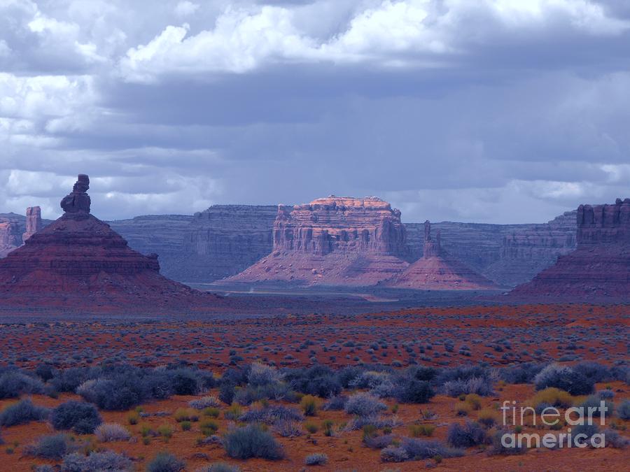 Valley of the Gods Digital Art by Annie Gibbons
