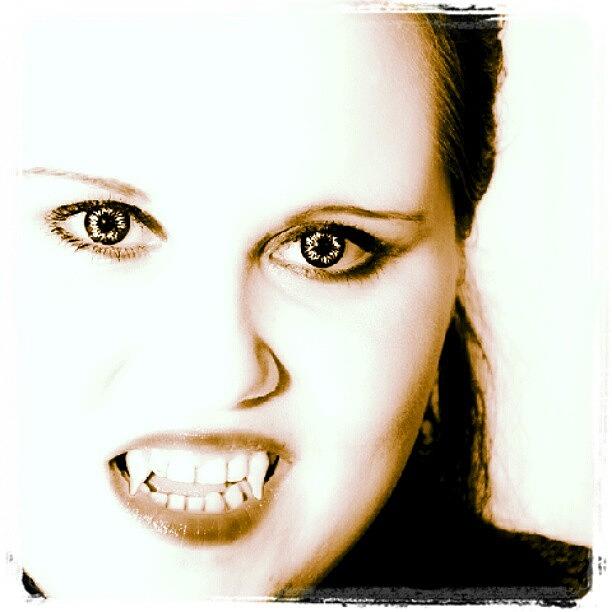 Crazy Photograph - #vampire #crazy #eyes #teeth #follow by Sebastian Mueller