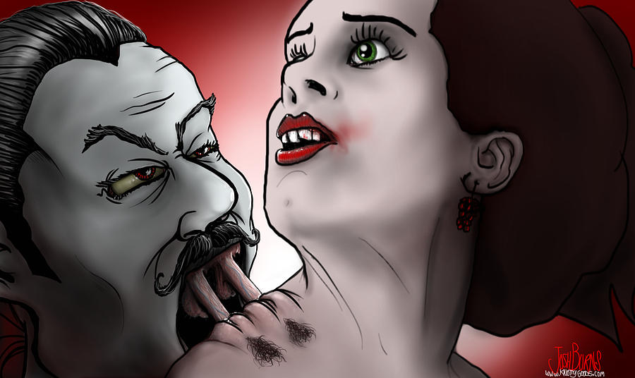 Vampire is a drawing by Josh Burns which was uploaded on August 26th, 2012....