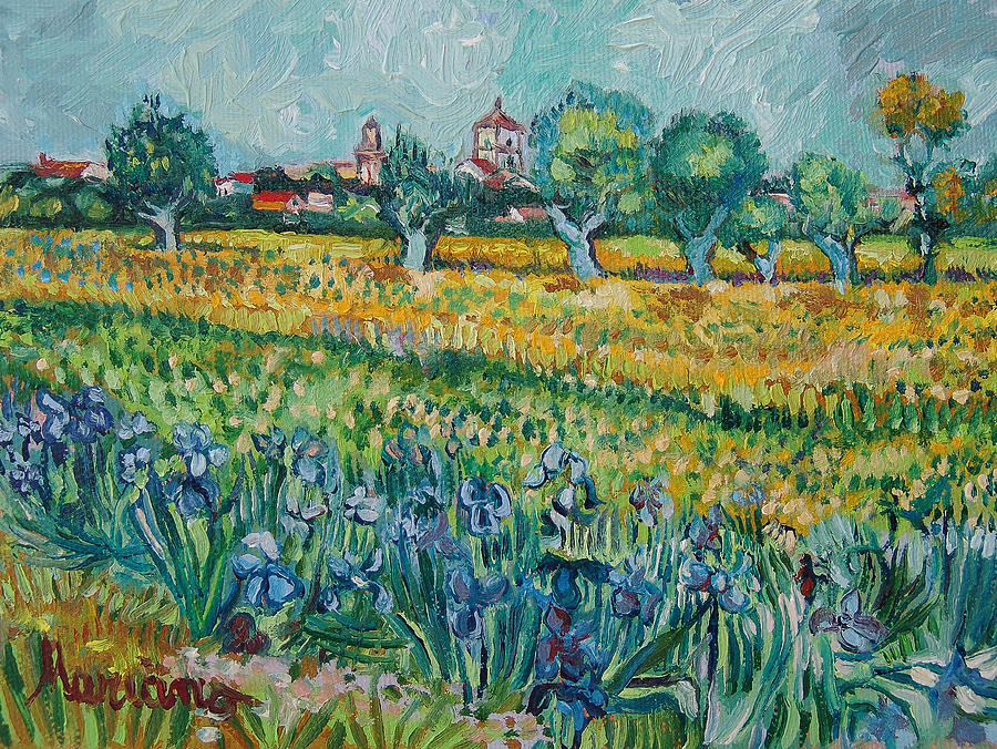 Vincent Van Gogh Painting - Van Gogh seven by Mariano Zucchi