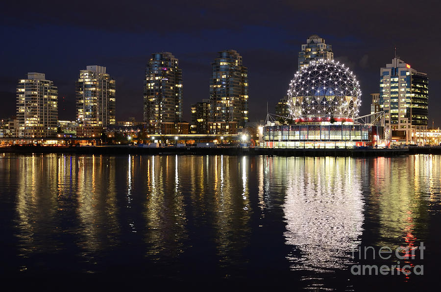 Architecture Photograph - Vancouver British Columbia 2 by Bob Christopher