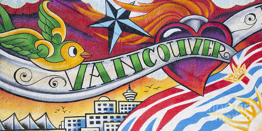 Vancouver Mural Photograph by Chris Dutton