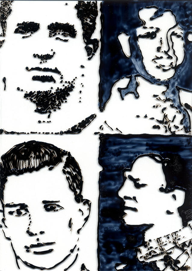 Vanity of Kerouac Painting by Phil Strang