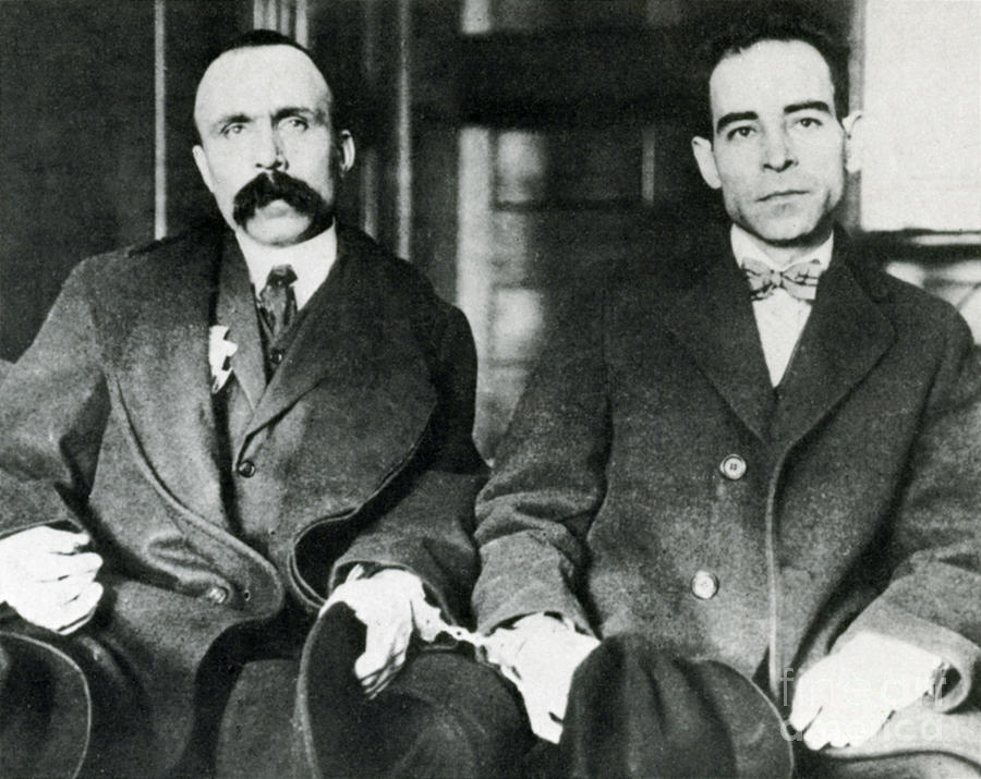 Vanzetti And Sacco Photograph by Science Source