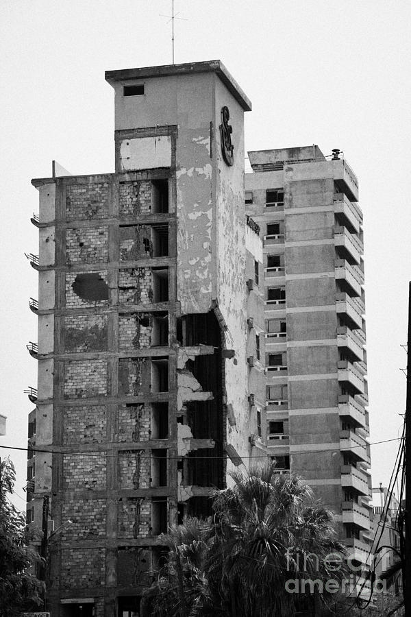 Varosha Forbidden Zone With Salaminia Tower Hotel Abandoned In 1974 ...