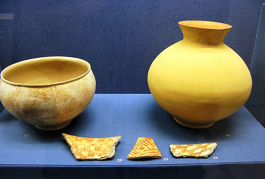 Vase and bowl Photograph by Andonis Katanos