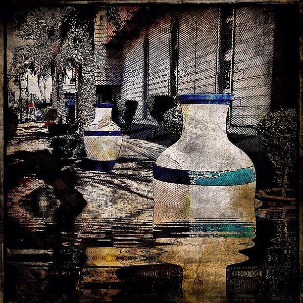 Architecture Photograph - Vase #iphone #instagram #iphoneography by Roberto Pagani