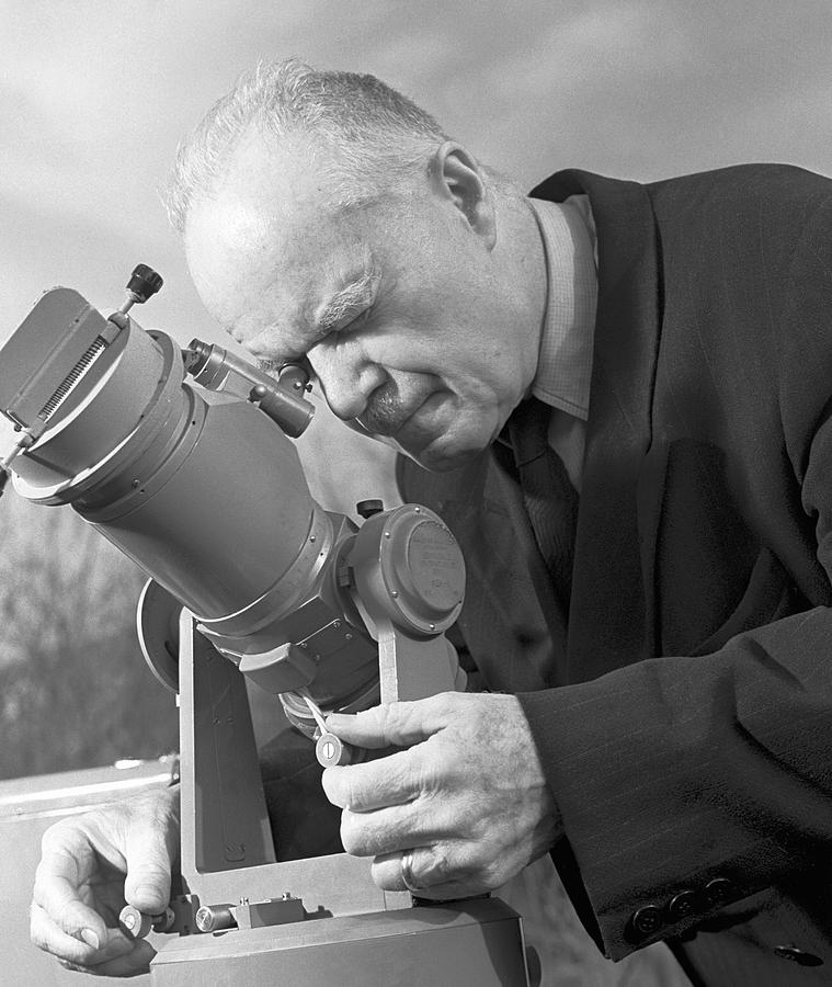 Vasily Fesenkov, Russian Astrophysicist Photograph by Ria Novosti