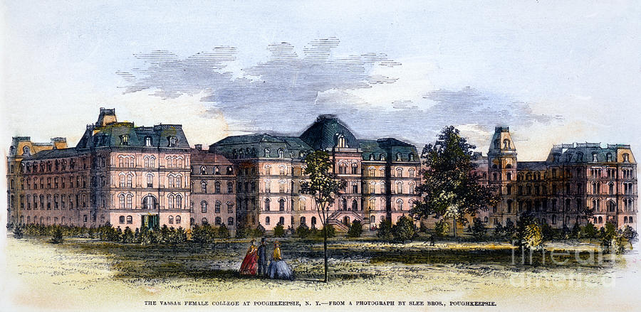 Vassar College, 1866 Painting by Granger