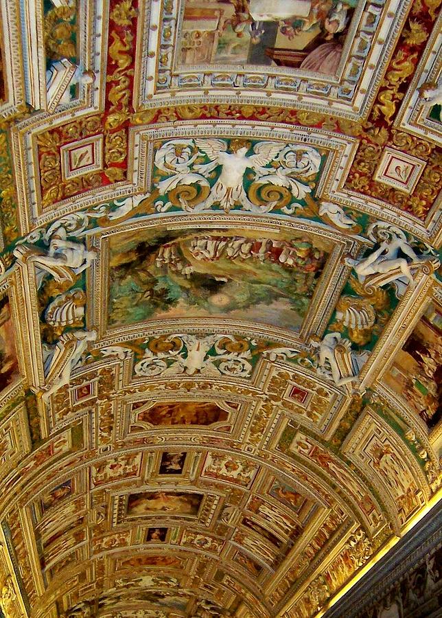 Vatican Ceiling Photograph by Ashley Borchers - Fine Art America