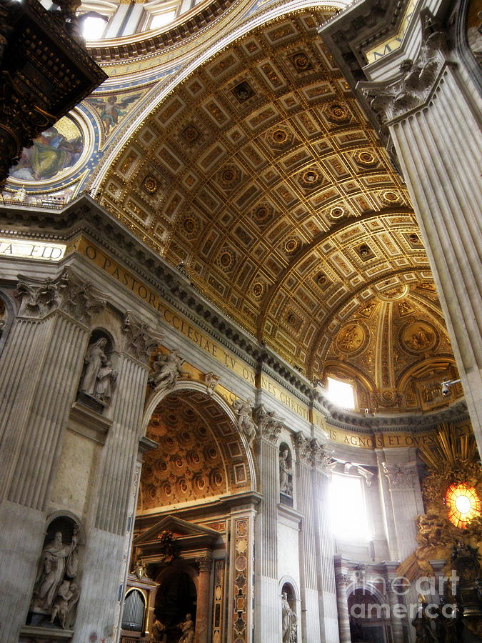 Vatican Light Photograph by Tatyana Searcy