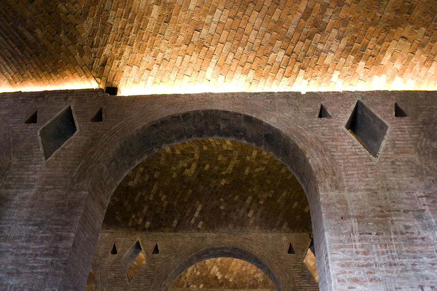 Vaulted Brick Arches Photograph by Lynn Palmer