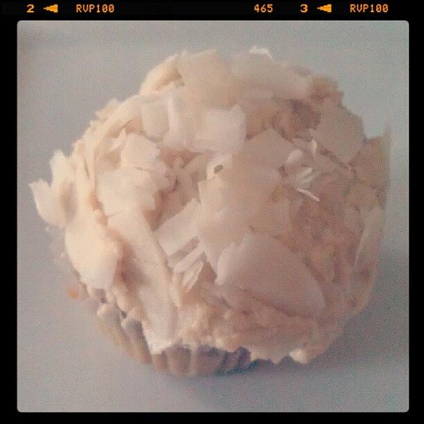 Vegan Coconut Cream Cupcake. :) Photograph by Caitlin Kunzle