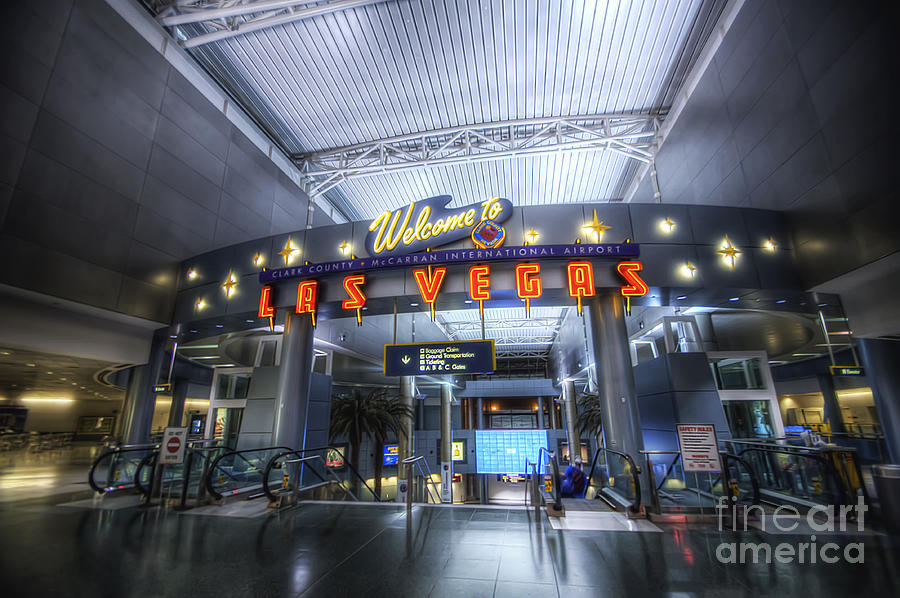 Vegas Airport Photograph by Yhun Suarez